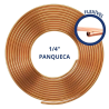 Cobre 1/4" 06,35X0,79TF-METRO